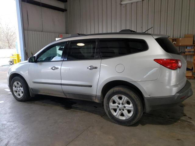1GNLREED7AS137347 - 2010 CHEVROLET TRAVERSE LS SILVER photo 2