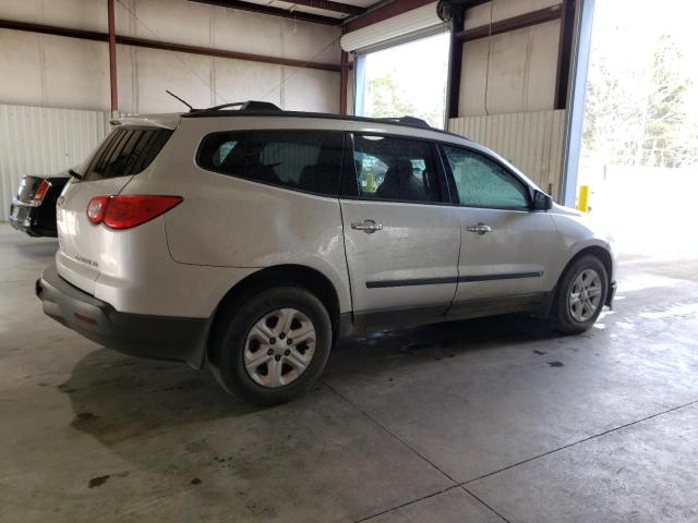 1GNLREED7AS137347 - 2010 CHEVROLET TRAVERSE LS SILVER photo 3