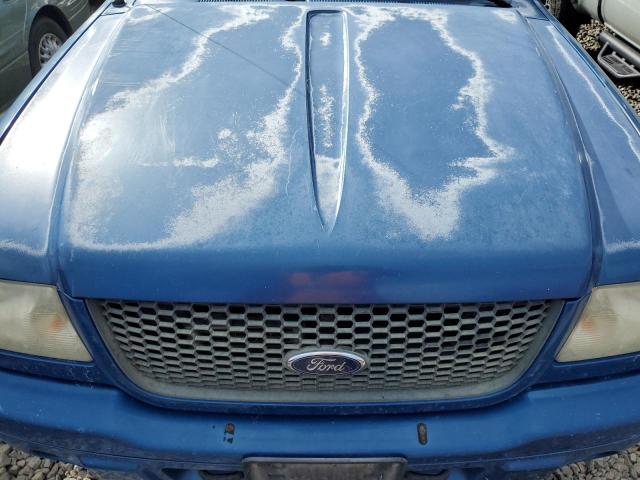 1FTZR45E42PA67073 - 2002 FORD RANGER SUPER CAB BLUE photo 11