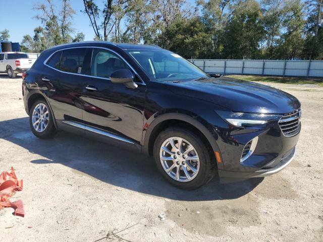 LRBFZMR46MD105023 - 2021 BUICK ENVISION PREFERRED Կապույտ լուսանկար 4