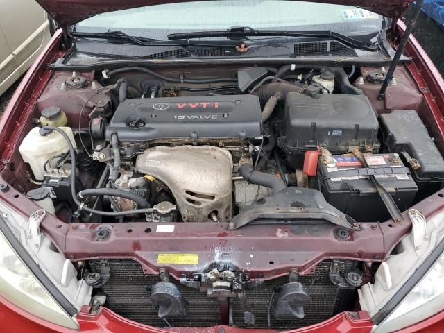 4T1BE30K66U160717 - 2006 TOYOTA CAMRY LE BURGUNDY photo 11