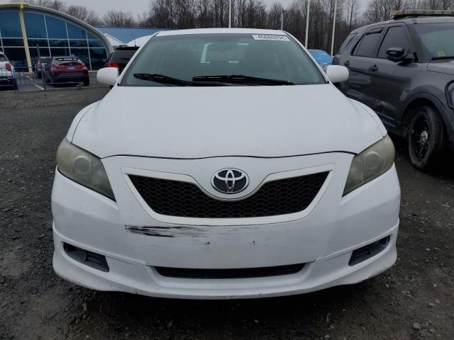 4T1BE46K79U907999 - 2009 TOYOTA CAMRY BASE WHITE photo 5