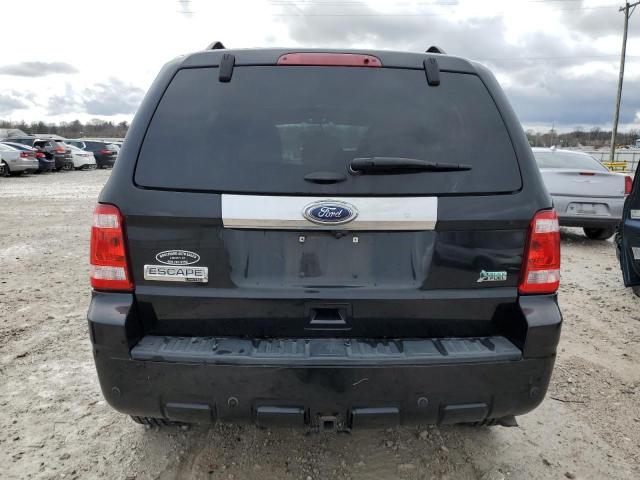 1FMCU9EG9CKB49815 - 2012 FORD ESCAPE LIMITED BLACK photo 6