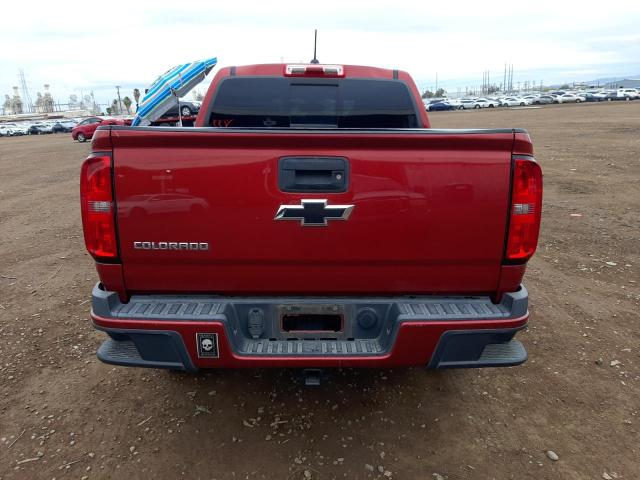 1GCGSDE32G1184946 - 2016 CHEVROLET COLORADO Z71 RED photo 6