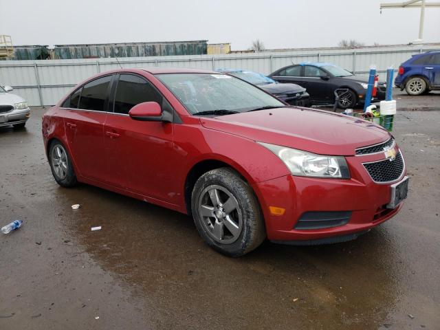 1G1PC5SB5D7234125 - 2013 CHEVROLET CRUZE LT RED photo 4