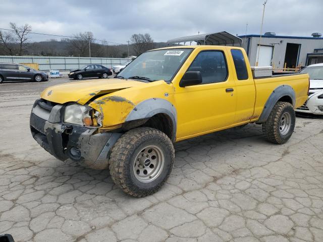 1N6ED26Y61C314316 - 2001 NISSAN FRONTIER KING CAB XE YELLOW photo 1