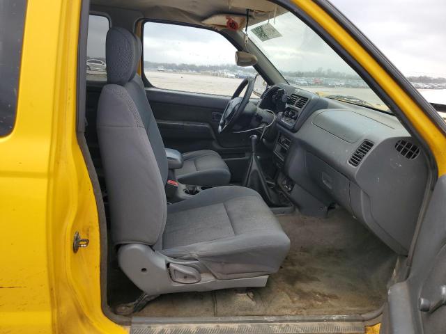1N6ED26Y61C314316 - 2001 NISSAN FRONTIER KING CAB XE YELLOW photo 10
