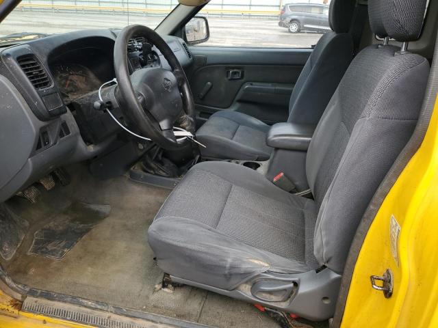1N6ED26Y61C314316 - 2001 NISSAN FRONTIER KING CAB XE YELLOW photo 7