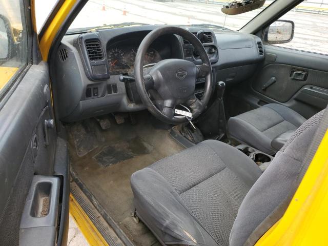 1N6ED26Y61C314316 - 2001 NISSAN FRONTIER KING CAB XE YELLOW photo 8