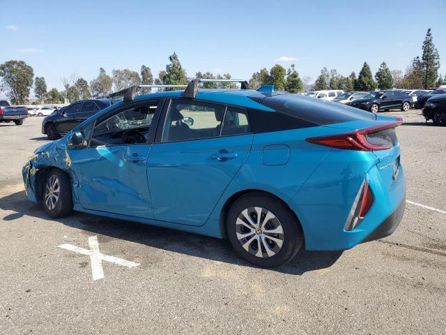 JTDKAMFP8M3192807 - 2021 TOYOTA PRIUS PRIM LE BLUE photo 2