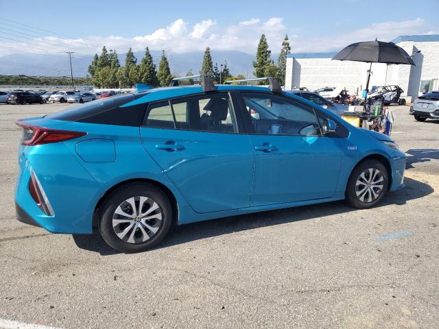 JTDKAMFP8M3192807 - 2021 TOYOTA PRIUS PRIM LE BLUE photo 3