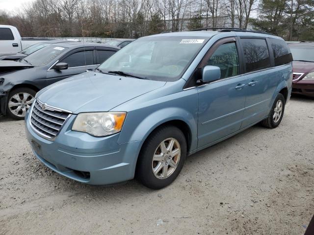 2A8HR54P08R818657 - 2008 CHRYSLER TOWN AND C TOURING BLUE photo 1