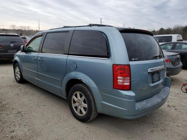 2A8HR54P08R818657 - 2008 CHRYSLER TOWN AND C TOURING BLUE photo 2