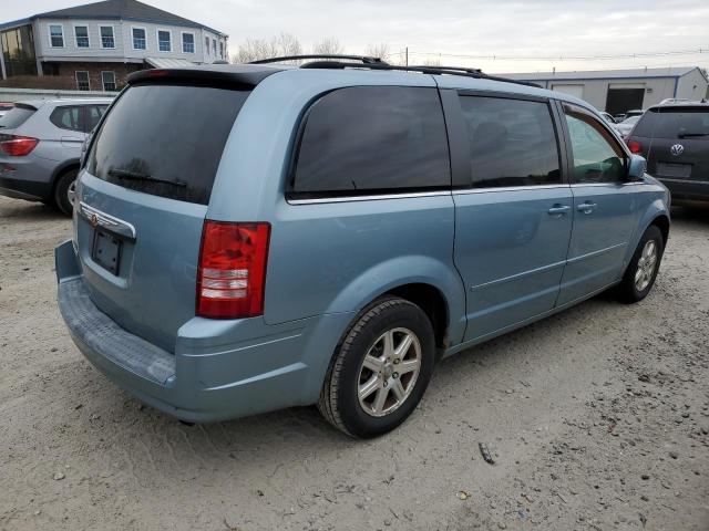 2A8HR54P08R818657 - 2008 CHRYSLER TOWN AND C TOURING BLUE photo 3