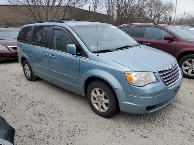 2A8HR54P08R818657 - 2008 CHRYSLER TOWN AND C TOURING BLUE photo 4