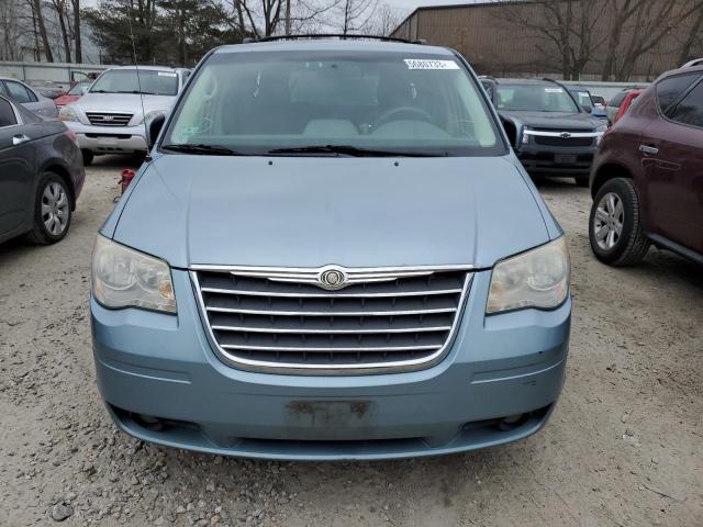 2A8HR54P08R818657 - 2008 CHRYSLER TOWN AND C TOURING BLUE photo 5