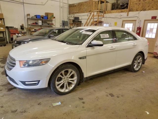 1FAHP2E83DG221331 - 2013 FORD TAURUS SEL WHITE photo 1