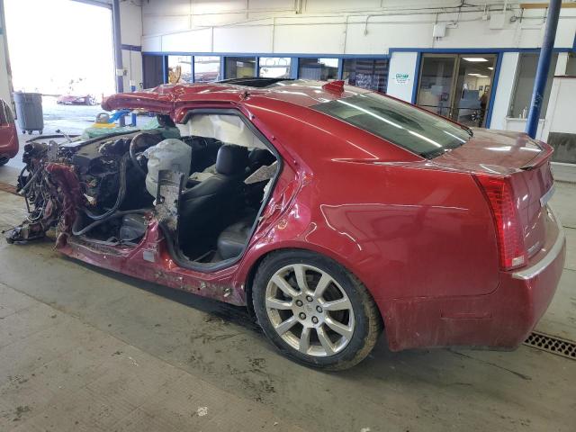 1G6DT57V490121248 - 2009 CADILLAC CTS HI FEATURE V6 RED photo 2