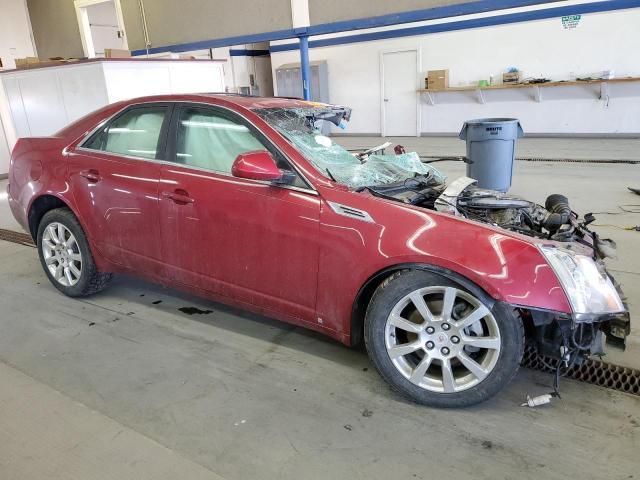 1G6DT57V490121248 - 2009 CADILLAC CTS HI FEATURE V6 RED photo 4