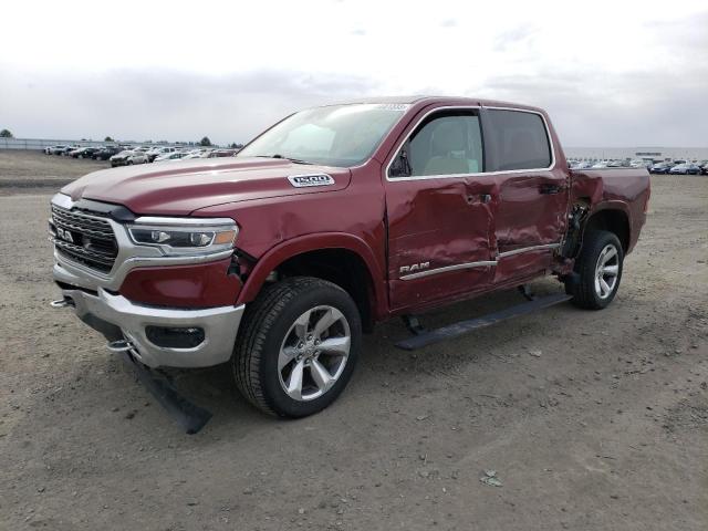 1C6SRFHT1MN616497 - 2021 RAM 1500 LIMITED BURGUNDY photo 1