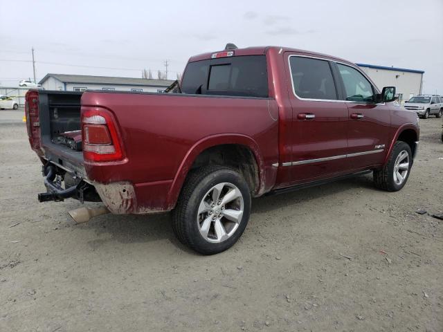 1C6SRFHT1MN616497 - 2021 RAM 1500 LIMITED BURGUNDY photo 3