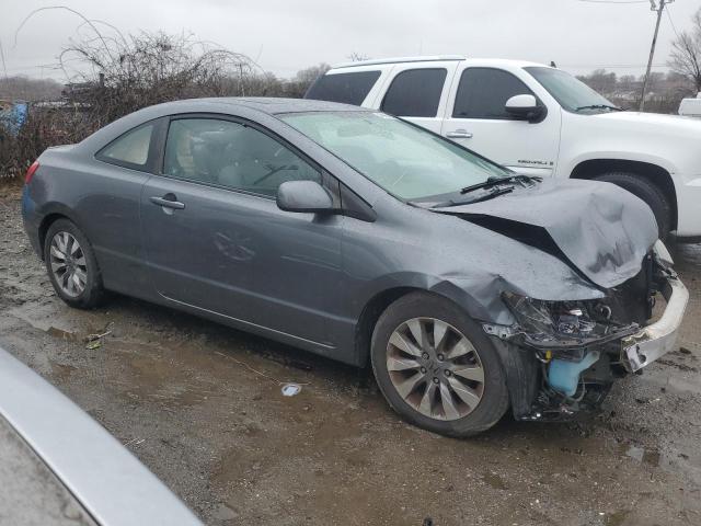 2HGFG12869H505291 - 2009 HONDA CIVIC EX GRAY photo 4