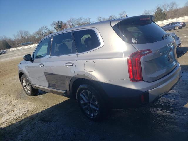 5XYP24GC8PG372304 - 2023 KIA TELLURIDE LX GRAY photo 2