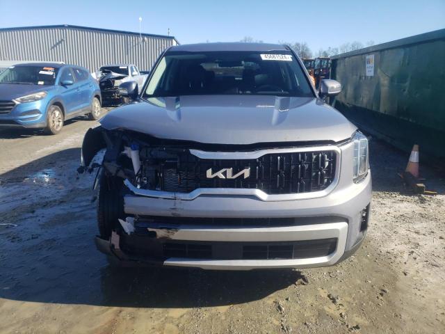 5XYP24GC8PG372304 - 2023 KIA TELLURIDE LX GRAY photo 5