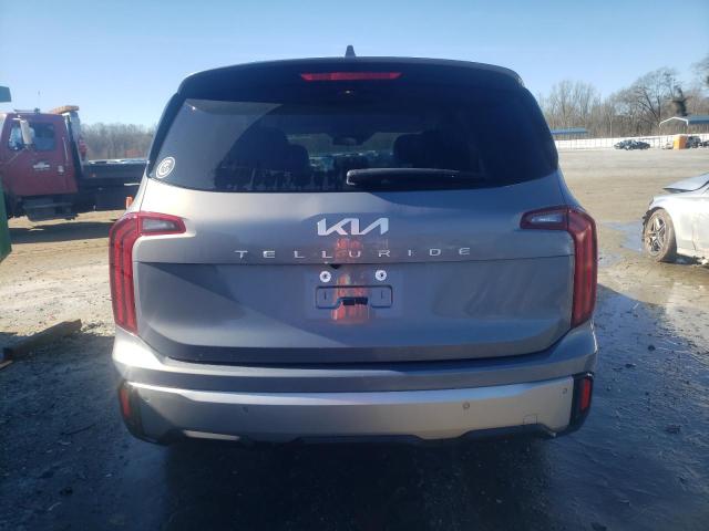 5XYP24GC8PG372304 - 2023 KIA TELLURIDE LX GRAY photo 6