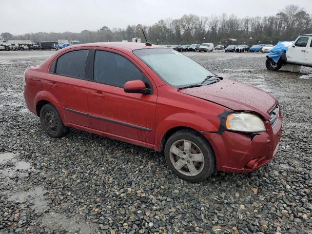 KL1TG5DE1BB243391 - 2011 CHEVROLET AVEO LT RED photo 4