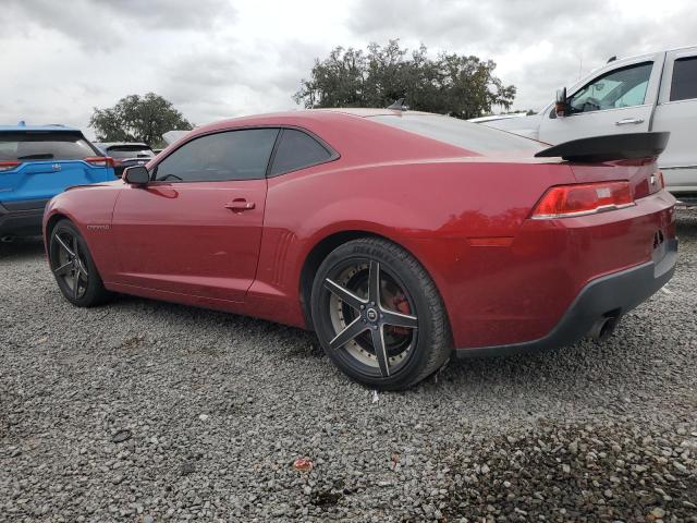 2G1FD1E3XF9277706 - 2015 CHEVROLET CAMARO LT RED photo 2