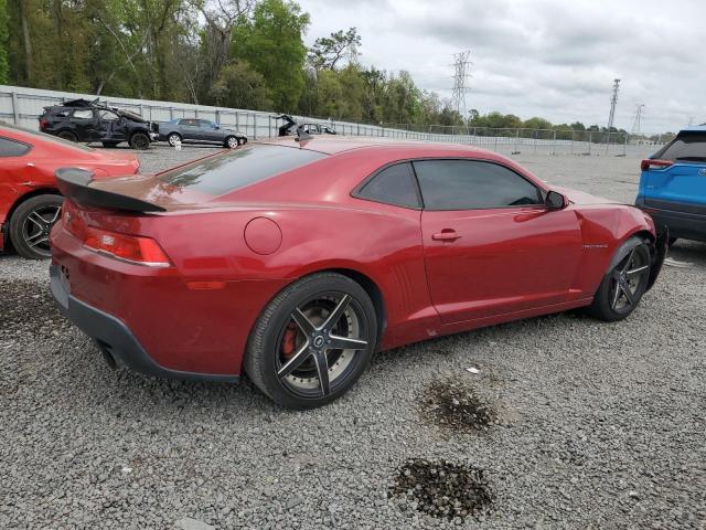 2G1FD1E3XF9277706 - 2015 CHEVROLET CAMARO LT RED photo 3