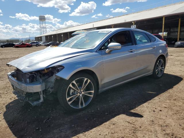 3FA6P0D97LR128213 - 2020 FORD FUSION TITANIUM SILVER photo 1