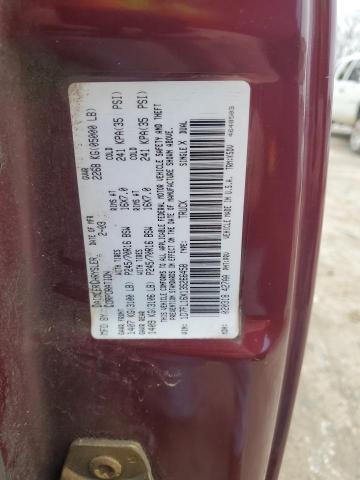 1D7FL16X13S266458 - 2003 DODGE DAKOTA SXT MAROON photo 12