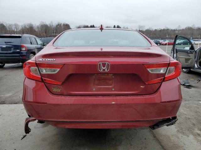 1HGCV1F17JA067230 - 2018 HONDA ACCORD LX RED photo 6