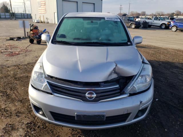 3N1BC1CP5BL371078 - 2011 NISSAN VERSA S SILVER photo 5