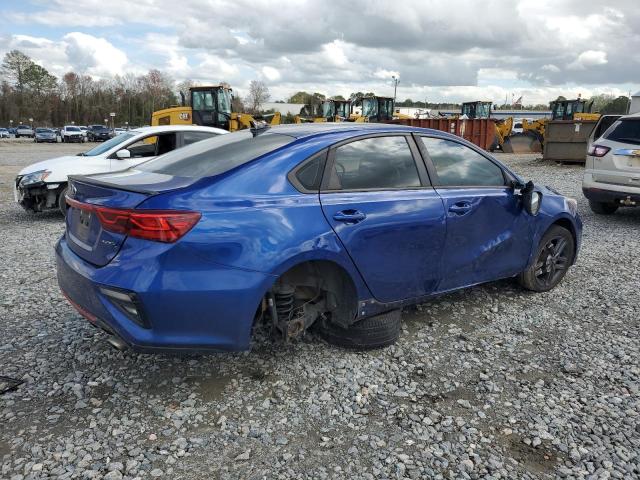 3KPF34AD6LE204047 - 2020 KIA FORTE GT LINE BLUE photo 3