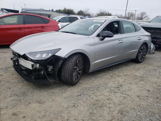 5NPEJ4J22LH005251 - 2020 HYUNDAI SONATA SEL PLUS SILVER photo 1