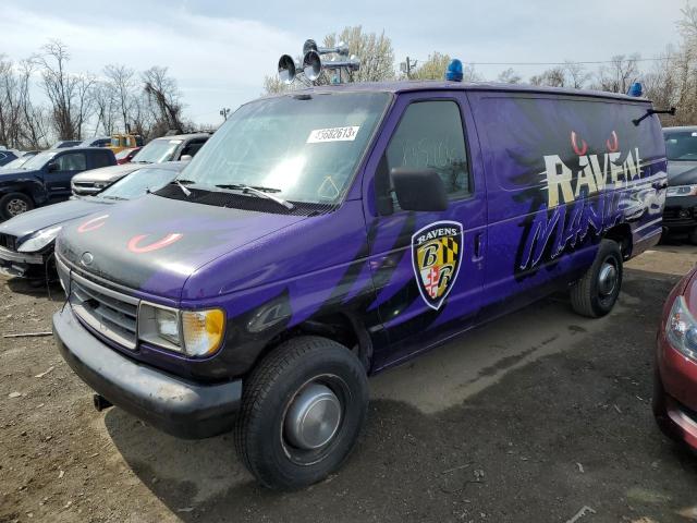 1FTHS24H9PHA79897 - 1993 FORD ECONOLINE E250 SUPER DUTY VAN PURPLE photo 1