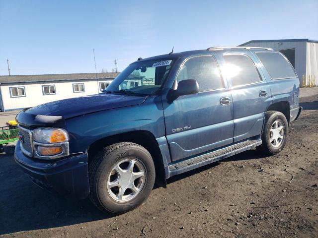 1GKEK63U55J221424 - 2005 GMC YUKON DENALI BLUE photo 1