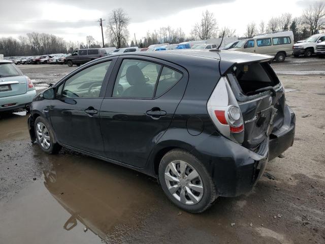 JTDKDTB34C1011068 - 2012 TOYOTA PRIUS C BLACK photo 2