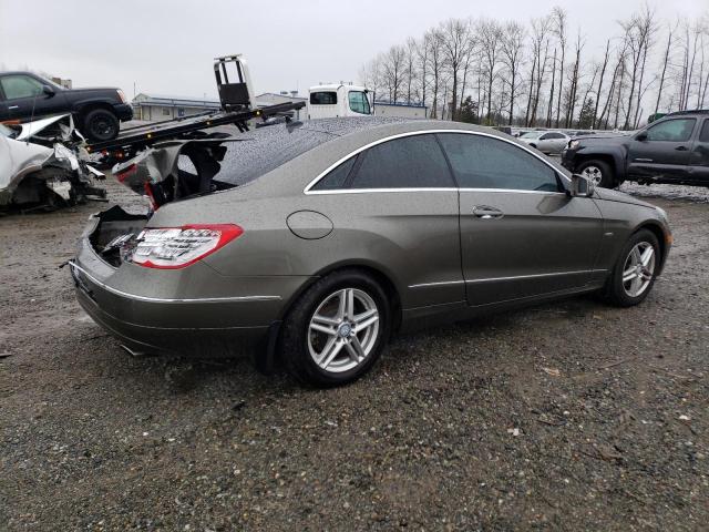 WDDKJ5KB6CF133211 - 2012 MERCEDES-BENZ E 350 GRAY photo 3