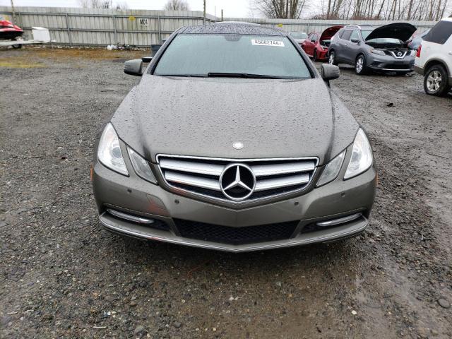 WDDKJ5KB6CF133211 - 2012 MERCEDES-BENZ E 350 GRAY photo 5