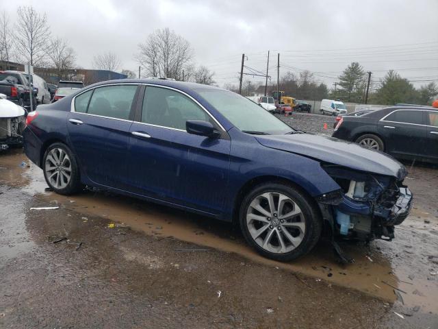 1HGCR2F52EA245919 - 2014 HONDA ACCORD SPORT BLUE photo 4