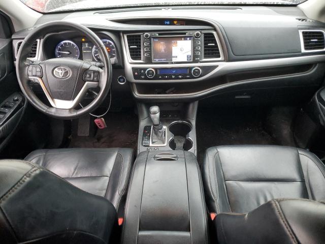 5TDJKRFHXFS124735 - 2015 TOYOTA HIGHLANDER XLE GRAY photo 8