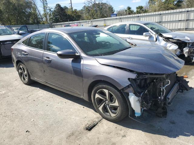 19XZE4F19ME001063 - 2021 HONDA INSIGHT LX GRAY photo 4