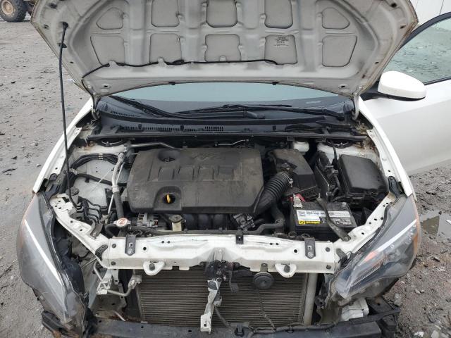 5YFBURHE4KP924953 - 2019 TOYOTA COROLLA L WHITE photo 11