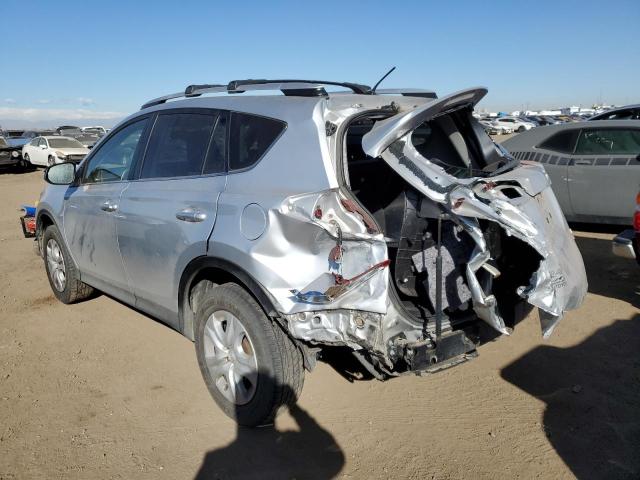 JTMBFREV5EJ012386 - 2014 TOYOTA RAV4 LE SILVER photo 2