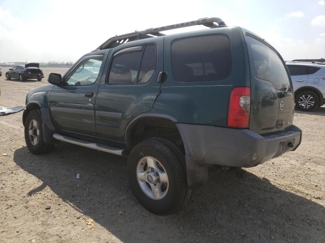 5N1ED28YX2C603566 - 2002 NISSAN XTERRA XE GREEN photo 2