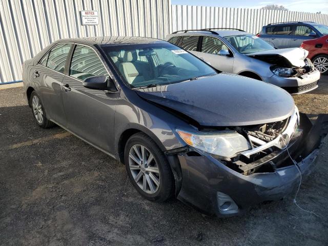 4T4BF1FK1CR211793 - 2012 TOYOTA CAMRY BASE GRAY photo 4